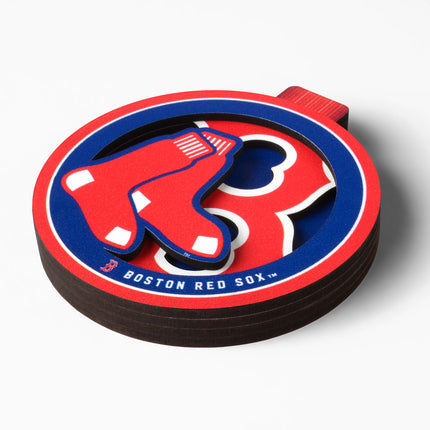 Boston Red Sox 3D Logo Series Ornament