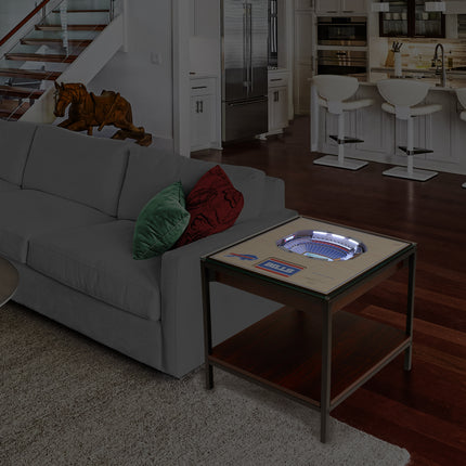 Buffalo Bills 25 Layer Stadium View Lighted End Table
