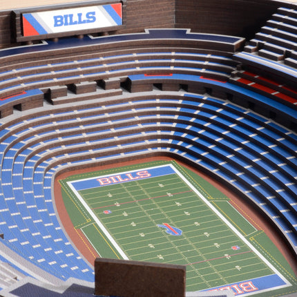 Buffalo Bills 25 Layer Stadium Art