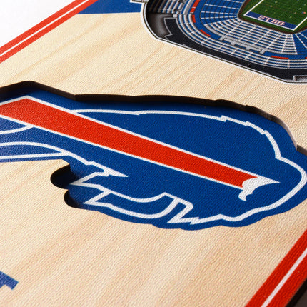 Buffalo Bills 3D Stadium 6x19 Banners