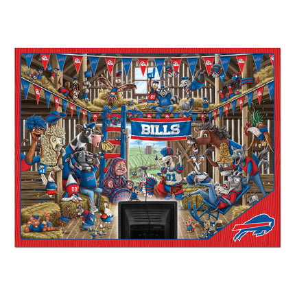 Buffalo Bills Barnyard Fans Puzzle - 500 PC