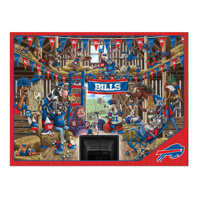 Buffalo Bills Barnyard Fans Puzzle - 500 PC
