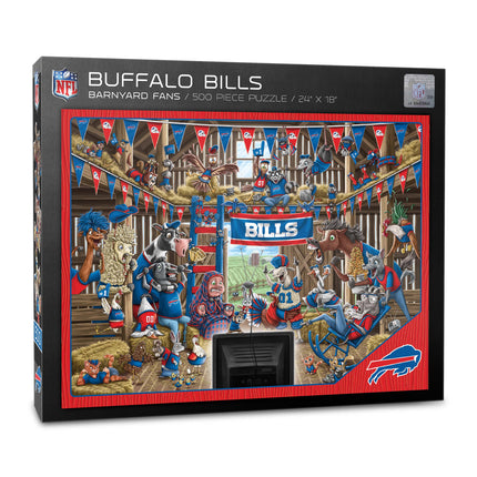 Buffalo Bills Barnyard Fans Puzzle - 500 PC