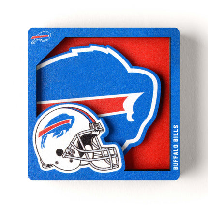 Buffalo Bills 3D Logo Series Magnet