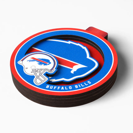 Buffalo Bills 3D Logo Series Ornament