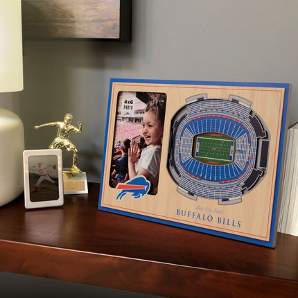 Buffalo Bills 3D StadiumView Picture Frame