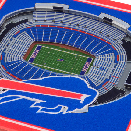Buffalo Bills 3D Stadium View Coasters