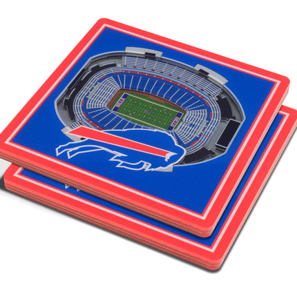 Buffalo Bills 3D Stadium View Coasters