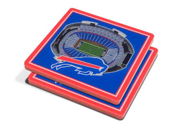 Buffalo Bills 3D Stadium View Coasters