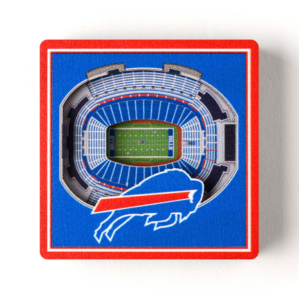 Buffalo Bills 3D StadiumView Magnets