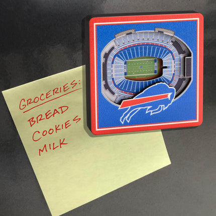 Buffalo Bills 3D StadiumView Magnets