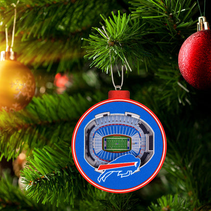 Buffalo Bills 3D StadiumView Ornaments