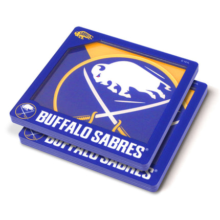 Buffalo Sabres 3D Logo Series Coasters