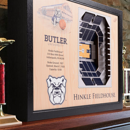 Butler Bulldogs 25-Layer StadiumViews 3D Wall Art
