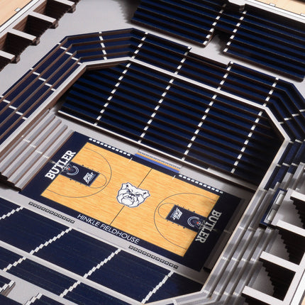Butler Bulldogs 25-Layer StadiumViews 3D Wall Art