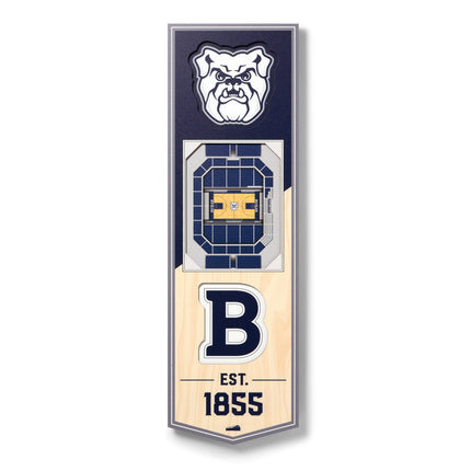Butler Bulldogs 3D Stadium 6x19 Banners
