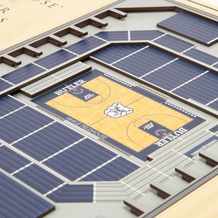 Butler Bulldogs 5-Layer 3D StadiumView Wall Art