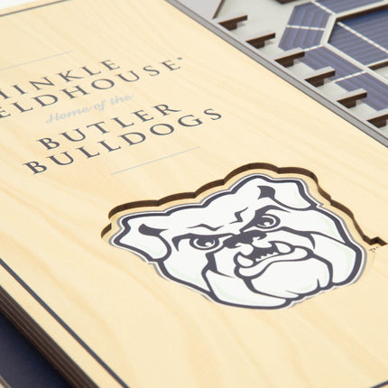 Butler Bulldogs 5-Layer 3D StadiumView Wall Art
