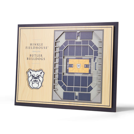 Butler Bulldogs 5-Layer 3D StadiumView Wall Art