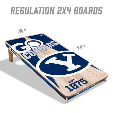 BYU Cougars 2x4 Cornhole Boards
