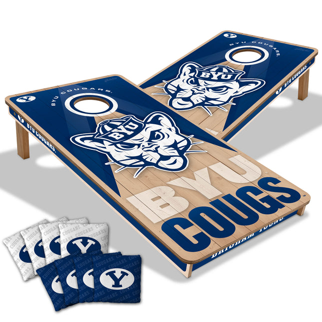BYU Cougars 2x4 Slogan Series Cornhole Boards