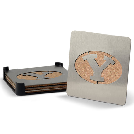 BYU Cougars (4) Boaster Drink Coasters