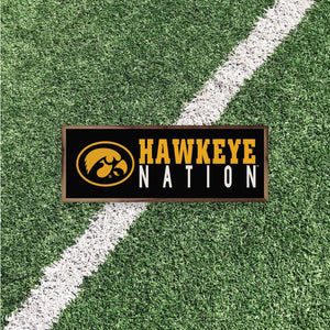 Iowa Hawkeyes Artwork | Iowa Hawkeyes Wall Art (Officially Licensed) Rectangle Rectangle