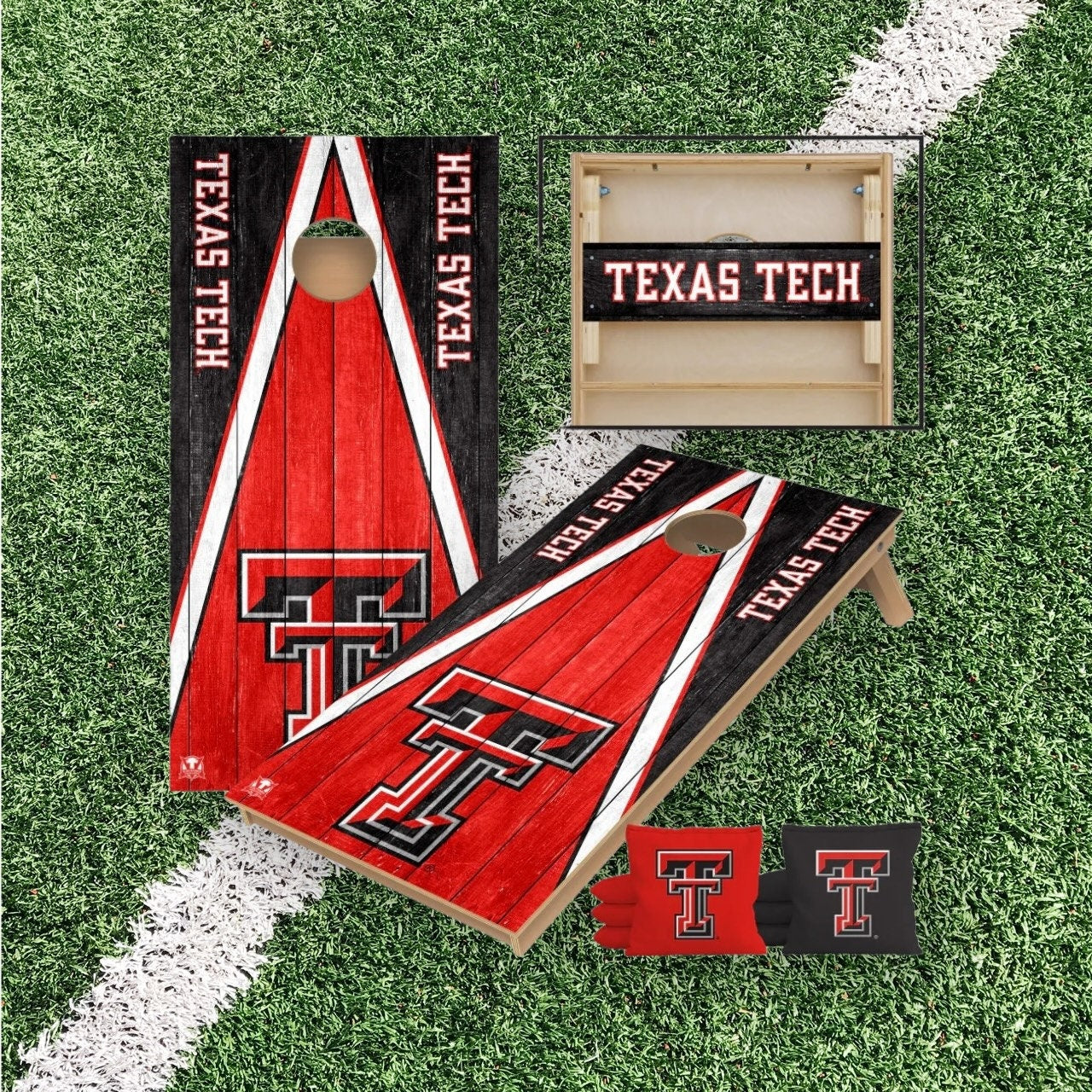 Texas Tech Red Raiders Cornhole Boards 2x4 | Officially Licensed