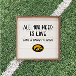 Load image into Gallery viewer, Iowa Hawkeyes Artwork | Iowa Hawkeyes Wall Art (Officially Licensed)Square
