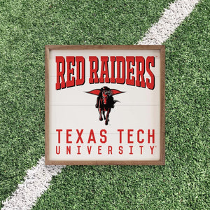 Texas Tech Red Raiders Artwork | Texas Tech Red Raiders  Wall Art (Officially Licensed) Square