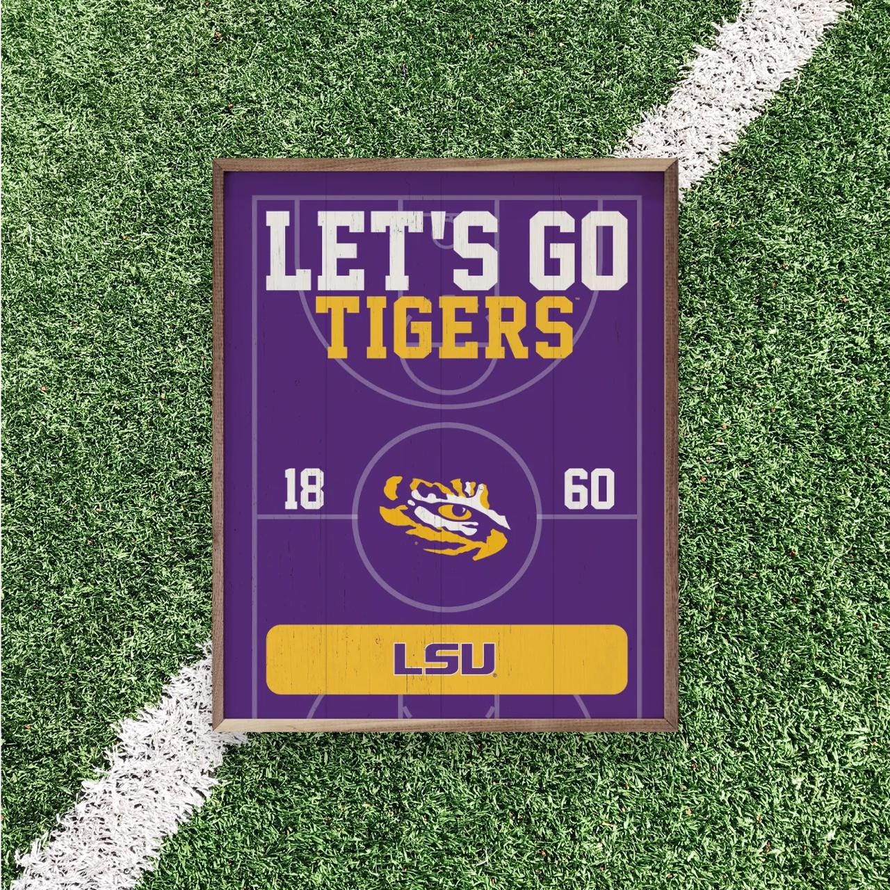 LSU Tigers Artwork | LSU Tigers Wall Art (Officially Licensed)