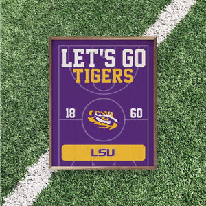 LSU Tigers Artwork | LSU Tigers Wall Art (Officially Licensed)