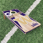 Load image into Gallery viewer, Washington Huskies Cornhole Boards 2x4 (Officially Licensed)
