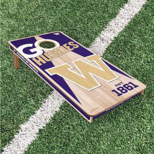Washington Huskies Cornhole Boards 2x4 (Officially Licensed)