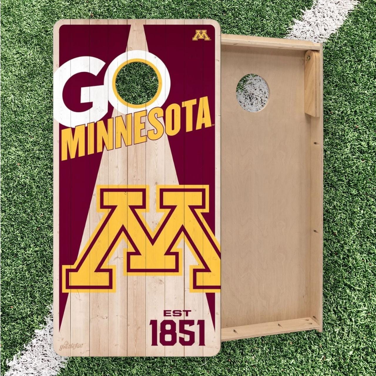 Minnesota Gophers Cornhole Boards 2x4 (Officially Licensed)
