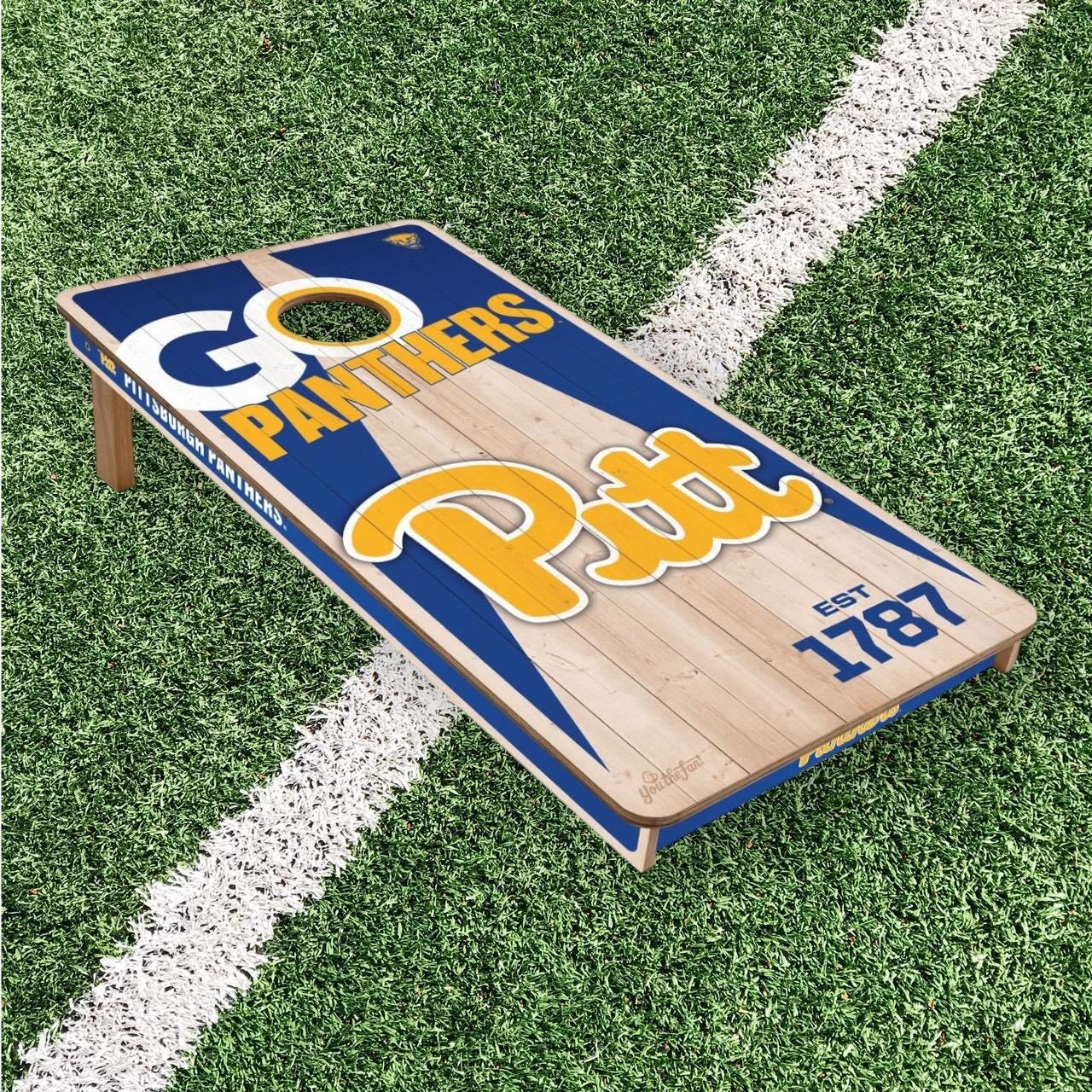Pittsburgh Panthers Cornhole Boards 2x4 (Officially Licensed)