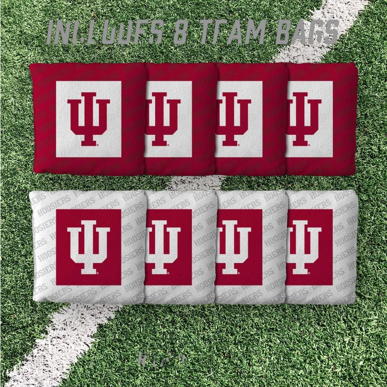 Indiana Hoosiers Cornhole Boards 2x4 (Officially Licensed)