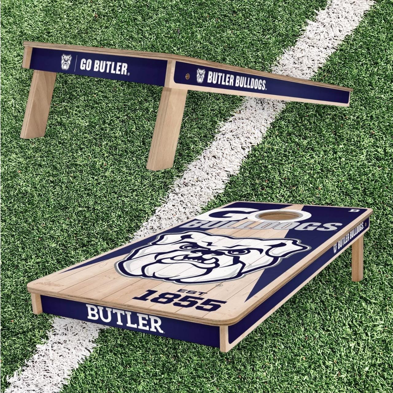 Butler Bulldogs Cornhole Boards 2x4 (Officially Licensed)