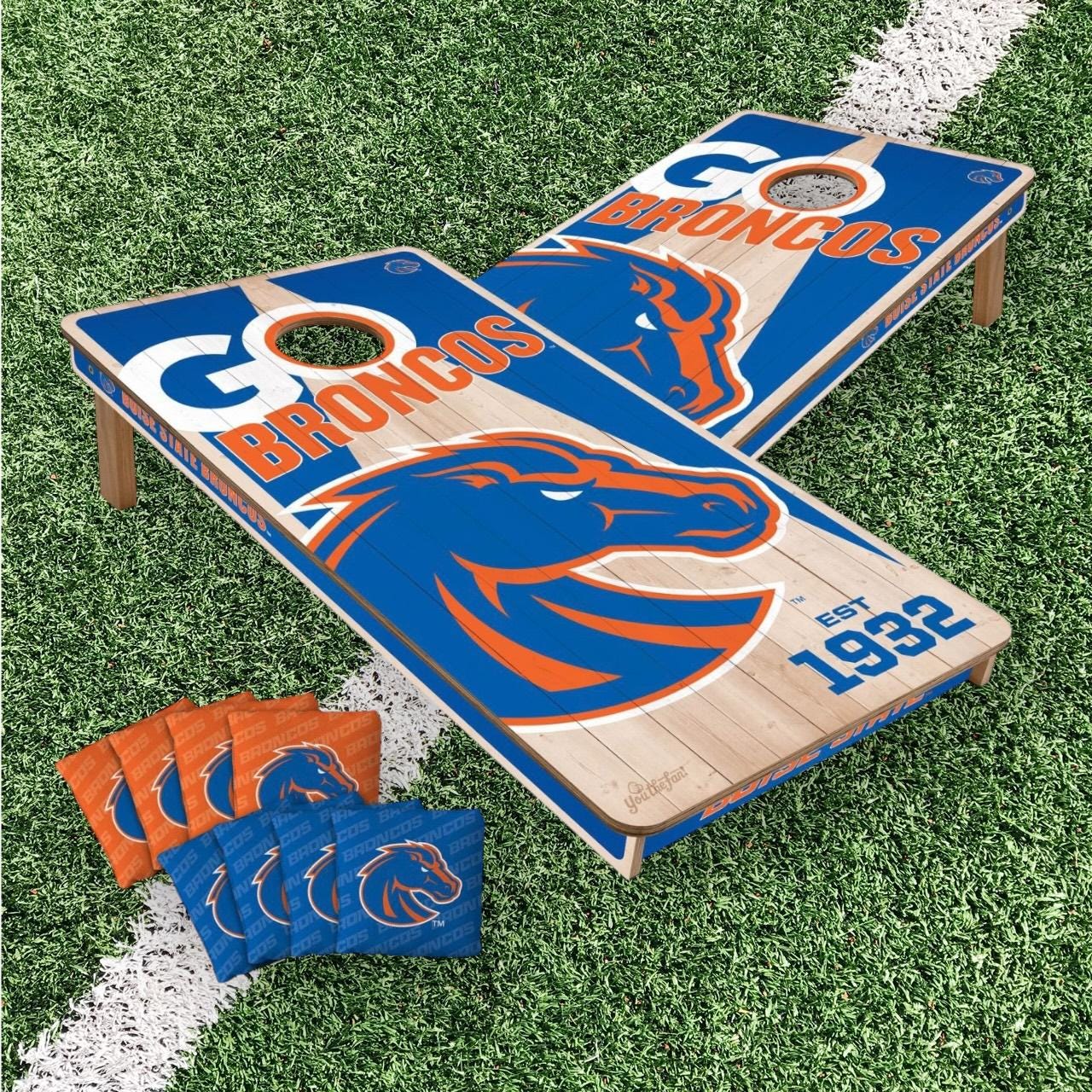 Boise State Broncos Cornhole Boards 2x4 (Officially Licensed)