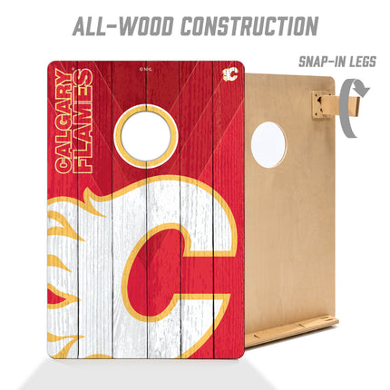 Calgary Flames 2x3 Cornhole Boards
