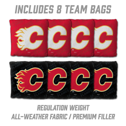 Calgary Flames 2x3 Cornhole Boards