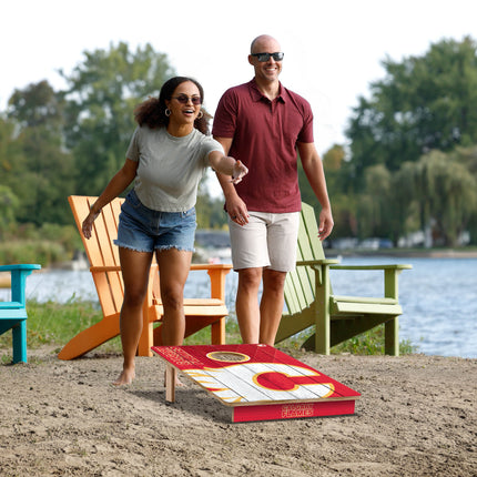 Calgary Flames 2x3 Cornhole Boards