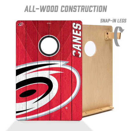 Carolina Hurricanes 2x3 Cornhole Boards