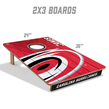 Carolina Hurricanes 2x3 Cornhole Boards