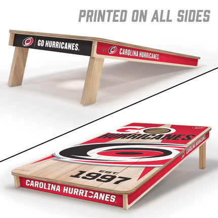 Carolina Hurricanes 2x4 Cornhole