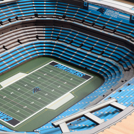 Carolina Panthers 25 Layer Stadium Art