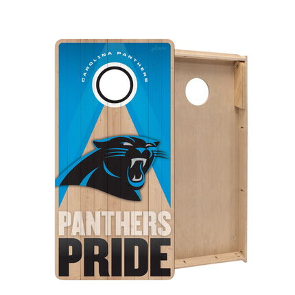 Carolina Panthers Cornhole Boards 2x4 Slogan Series