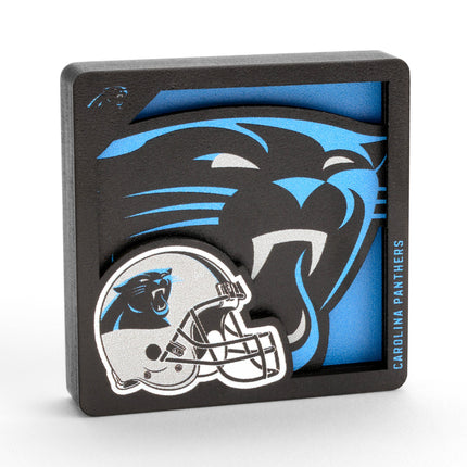 Carolina Panthers 3D Logo Series Magnet