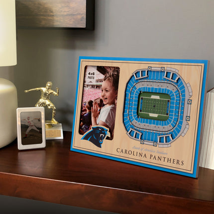 Carolina Panthers 3D StadiumView Picture Frame