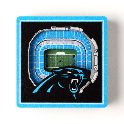 Carolina Panthers 3D StadiumView Magnets
